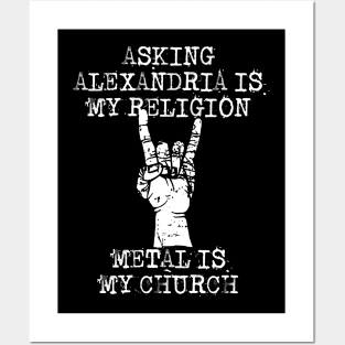 asking alexandria my religion Posters and Art